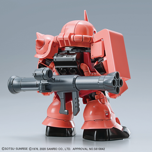 GUNDAM SDCS HELLO KITTY CHAR ZAKU II