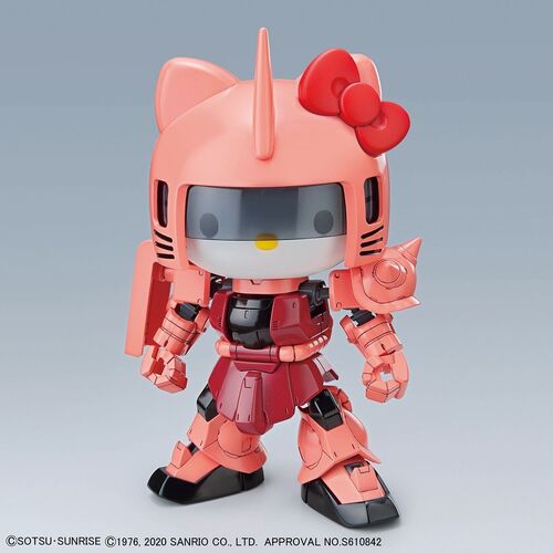 GUNDAM SDCS HELLO KITTY CHAR ZAKU II