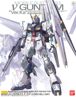 GUNDAM MG -163- CHAR - RX-93V GUNDAM (NU) VER KA 1/100
