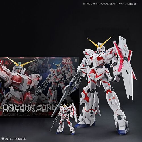 GUNDAM MEGA SIZE MODEL -06- UNICORN 1/48