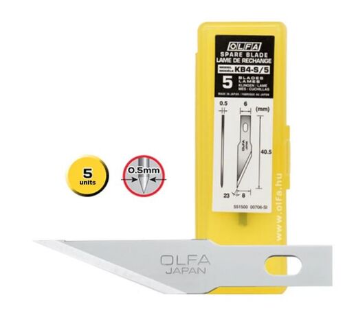 OLFA Spare Blades KB4-S/5 - 5pcs