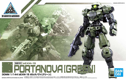 30MM -04- BEMX-15 PORTANOVA GREEN 1/144