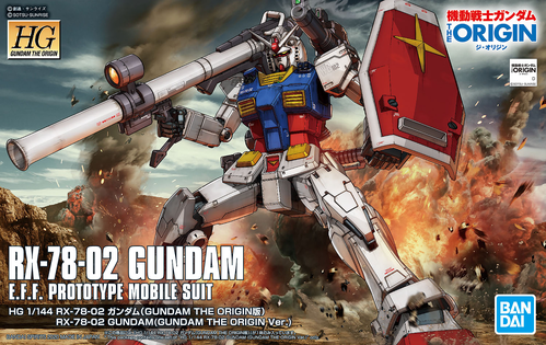 GUNDAM HG ORIGIN -026- RX-78-02 1/144