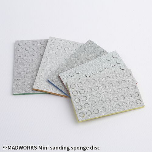 MADWORKS Mini Sanding Sponge Disc Set