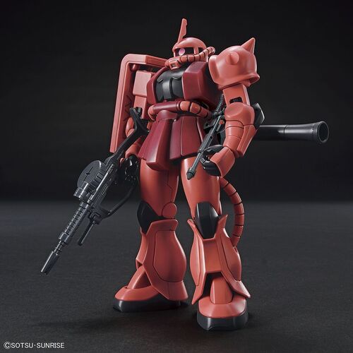 GUNDAM HGUC -234- MS-06S ZAKU II CHAR'S MS 1/144