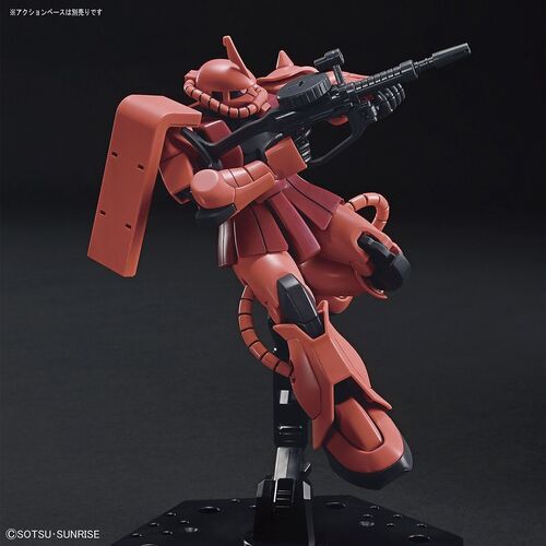 GUNDAM HGUC -234- MS-06S ZAKU II CHAR'S MS 1/144