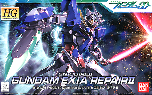 GUNDAM HG 00 -044- Gundam Exia Repair II 1/144