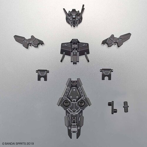 30MM - OPTION ARMOR -OP10- FOR COMMANDER - ALTO EXCLUSIVE - BLACK 1/144