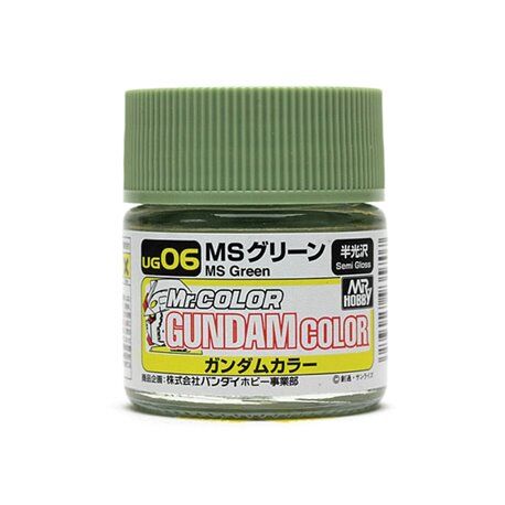 MR GUNDAM COLOR -UG06- MS GREEN -MS GREEN- (MR. COLOR) 10ML