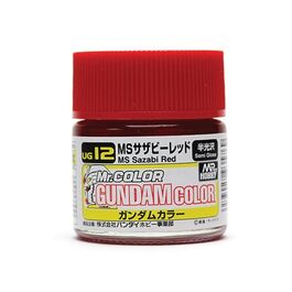 MR GUNDAM COLOR -UG12- MS SAZABI RED (MR. COLOR) 10ML