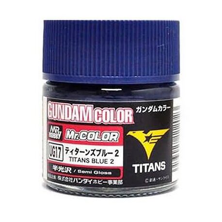 MR GUNDAM COLOR -UG17- MS TITANS BLUE 2 -MS TITANS BLUE 2- (MR. COLOR) 10ML