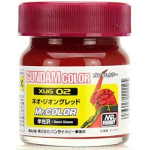 MR GUNDAM COLOR -XUG02- NEO ZEONG RED GUNDAM COLOR- (MR. COLOR) 40ML