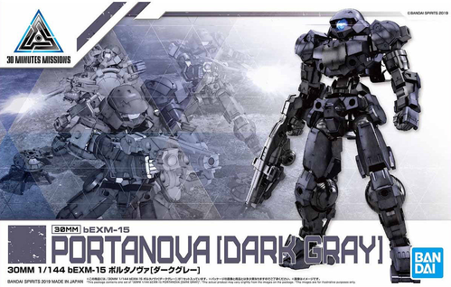 30MM -05- BEMX-15 PORTANOVA DARK GRAY 1/144