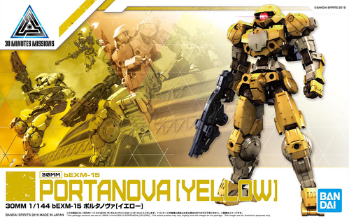 30MM -10- BEMX-15 PORTANOVA YELLOW 1/144