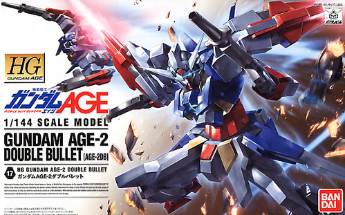 GUNDAM HG AGE -017- AGE-2 DOUBLE BULLET (AGE-2DB) 1/144