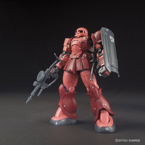 GUNDAM HG ORIGIN -015- MS-05 ZAKU I CHAR AZNABLE 1/144