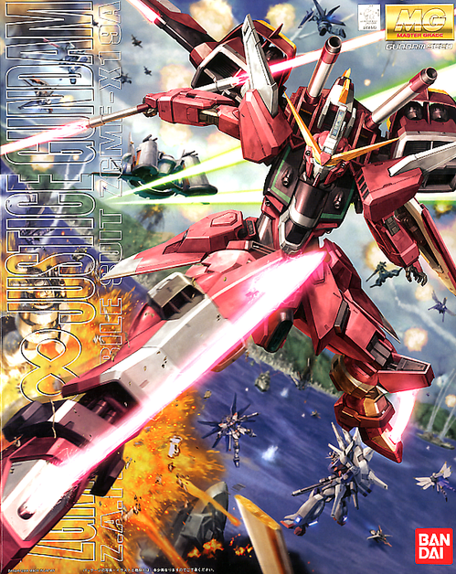 GUNDAM MG SEED - ZGMF-X19A INFINITE JUSTICE GUNDAM 1/100