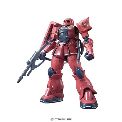 GUNDAM HG ORIGIN -013- MS05S ZAKU I CHAR AZNABLE 1/144