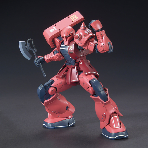 GUNDAM HG ORIGIN -013- MS05S ZAKU I CHAR AZNABLE 1/144