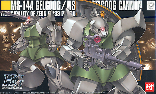 GUNDAM HGUC -076- MS-14A GELCOOG / GELCOOG CANNON 1/144