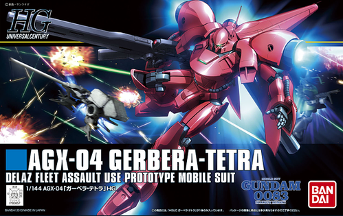 GUNDAM HGUC -159- 0083 AGX-04 GERBERA TETRA 1/144