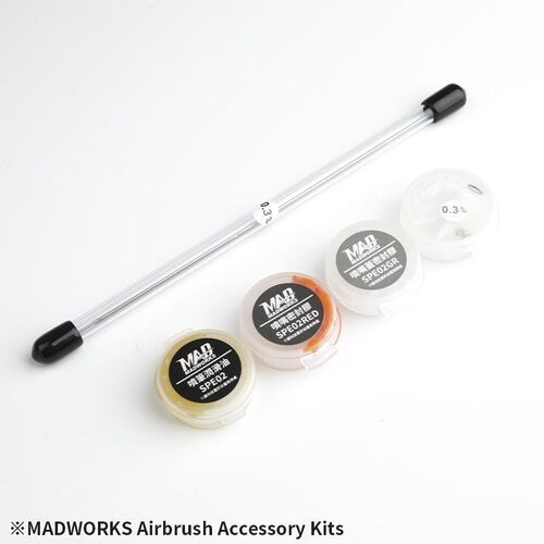 MADWORKS AIRBRUSH 0.3MM ACCESORRY KIT