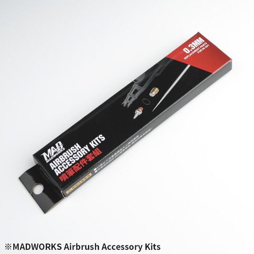 MADWORKS AIRBRUSH 0.3MM ACCESORRY KIT