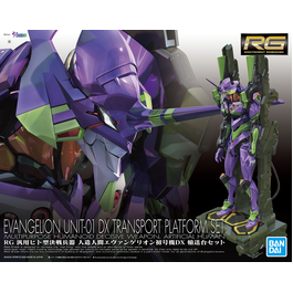 EVANGELION RG UNIT-01 DX TRANSPORT PLAFORM SET