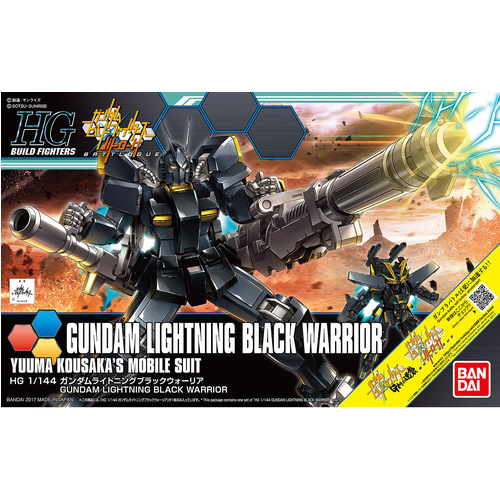 GUNDAM HGBF -061- LIGHTING BLACK WARRIOR 1/144