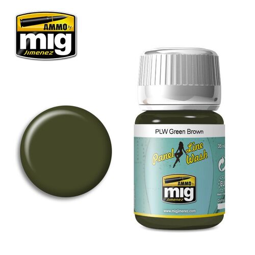 AMMO PLW GREEN BROWN 35ML