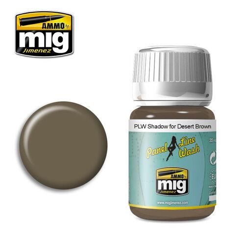 AMMO PLW SHADOW FOR DESERT BROWN 35ML