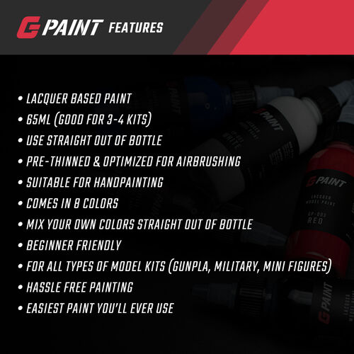 GPAINT - Black 65ml - (OLD VERSION V1)