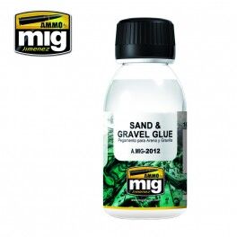 AMMO MIG SAND & GRAVEL GLUE 100ml