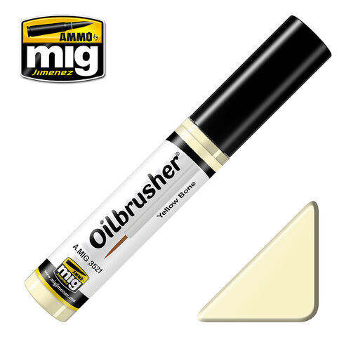 AMMO MIG OILBRUSHER - YELLOW BONE