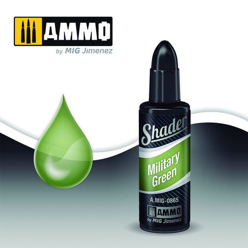 AMMO SHADER - MILITARY GREEN 10ml