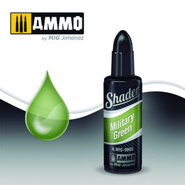 AMMO SHADER - MILITARY GREEN 10ml AMMO SHADER - MILITARY GREEN 10ml