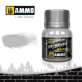 AMMO DRYBRUSH - LIGHT GREY 46ml AMMO DRYBRUSH - LIGHT GREY 46ml
