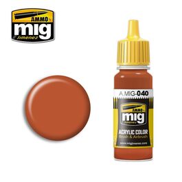 AMMO ACRYLIC -040- MEDIUM RUST - 17ML