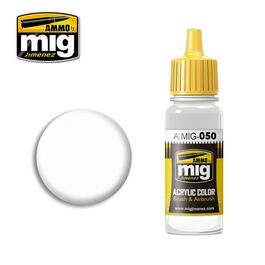 AMMO ACRYLIC -050- MATT WHITE - 17ML