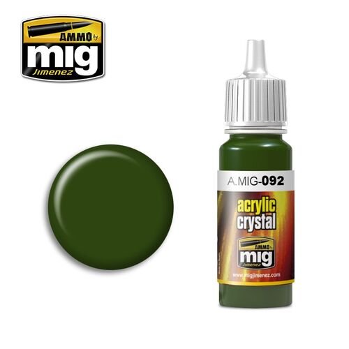 AMMO ACRYLIC -092- CRYSTAL GREEN - 17ML