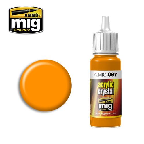 AMMO ACRYLIC -097- CRYSTAL ORANGE - 17ML