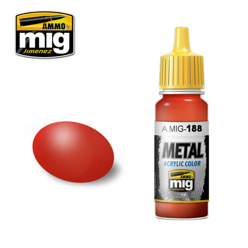 AMMO ACRYLIC -188- METALLIC RED - 17ML