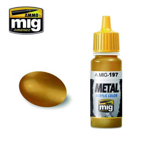 AMMO ACRYLIC -197- BRASS - 17ML