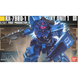 GUNDAM HGUC -080- RX-79BD-1 BLUE DESTINY UNIT 1 1/144
