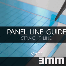 GUNPRIMER - PANEL LINE GUIDE V2 - STRAIGHT LINE - 3MM GUNPRIMER - PANEL LINE GUIDE V2 - STRAIGHT LINE - 3MM