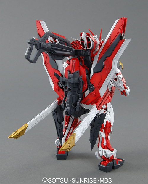 GUNDAM MG -130- SEED GUNDAM ASTRAY RED FRAME LOWE GUELE'S CUSTOMIZE MOBILE SUIT MBF-P02KAI 1/100