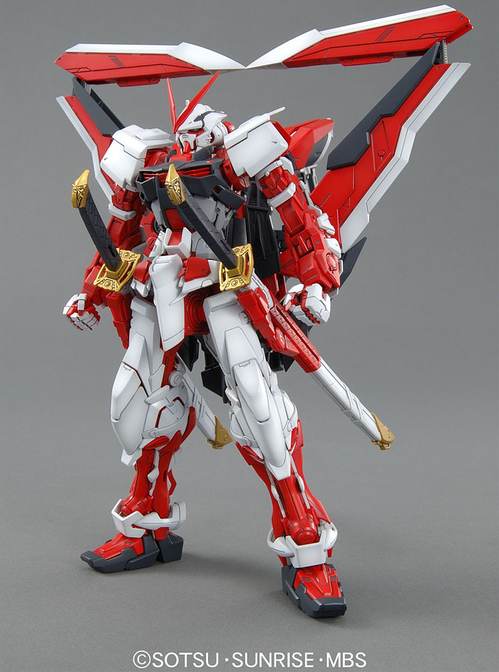 GUNDAM MG -130- SEED GUNDAM ASTRAY RED FRAME LOWE GUELE'S CUSTOMIZE MOBILE SUIT MBF-P02KAI 1/100