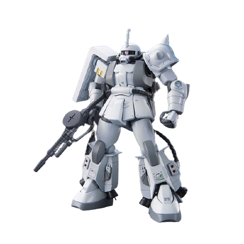 GUNDAM HGUC -154- MS-06R-1A SHIN MATSUNAGA CUSTOMIZE ZAKU II 1/144