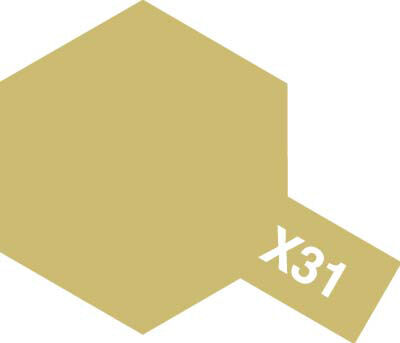 TAMIYA X-31 GLOSS TITANIUM GOLD - 10ML
