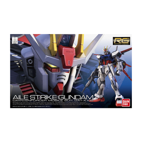 GUNDAM RG -03- SEED GAT-X105 AILE STRIKE GUNDAM 1/144